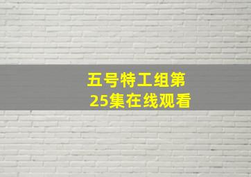 五号特工组第25集在线观看