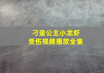 刁蛮公主小龙虾受伤视频播放全集