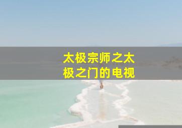 太极宗师之太极之门的电视