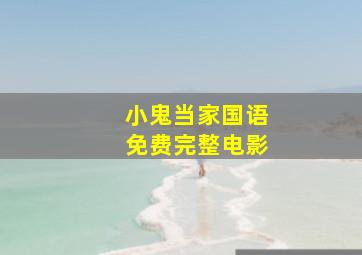 小鬼当家国语免费完整电影