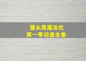 猫头鹰魔法社第一季动漫全集