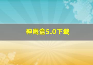 神鹰盒5.0下载