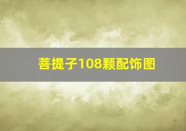 菩提子108颗配饰图