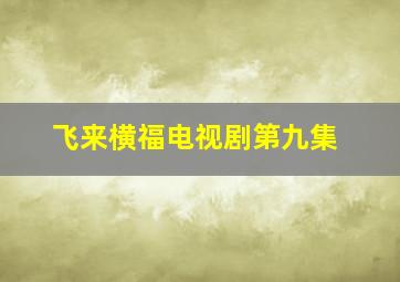 飞来横福电视剧第九集