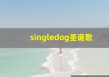 singledog圣诞歌